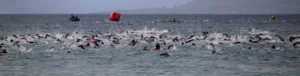 Tout le programme aquathlon en détail du Triathlon de Saint-Raphaël by Roxim : retrait des dossards, parcours S et parcours M…